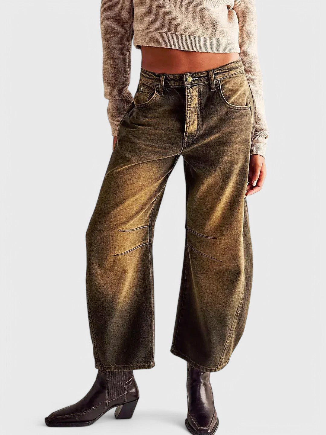 Ellie™ - Comfort Wide Leg Jeans