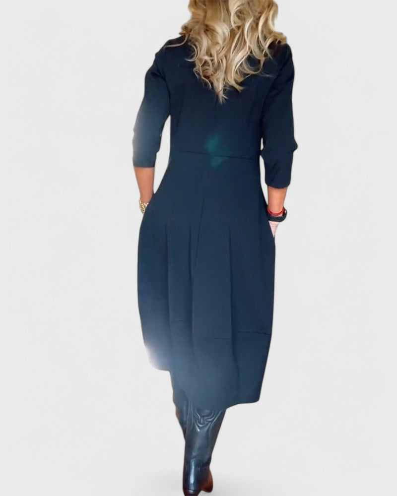 Sophia™ - Elegant Dress With Handmade Details