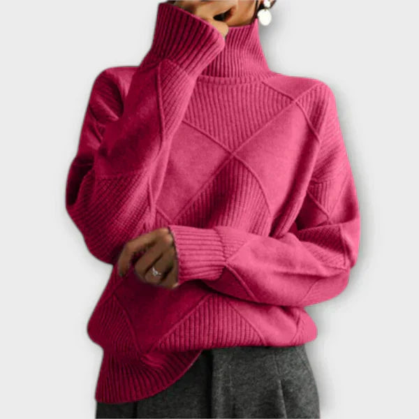 Melanie - Cozy turtleneck sweater