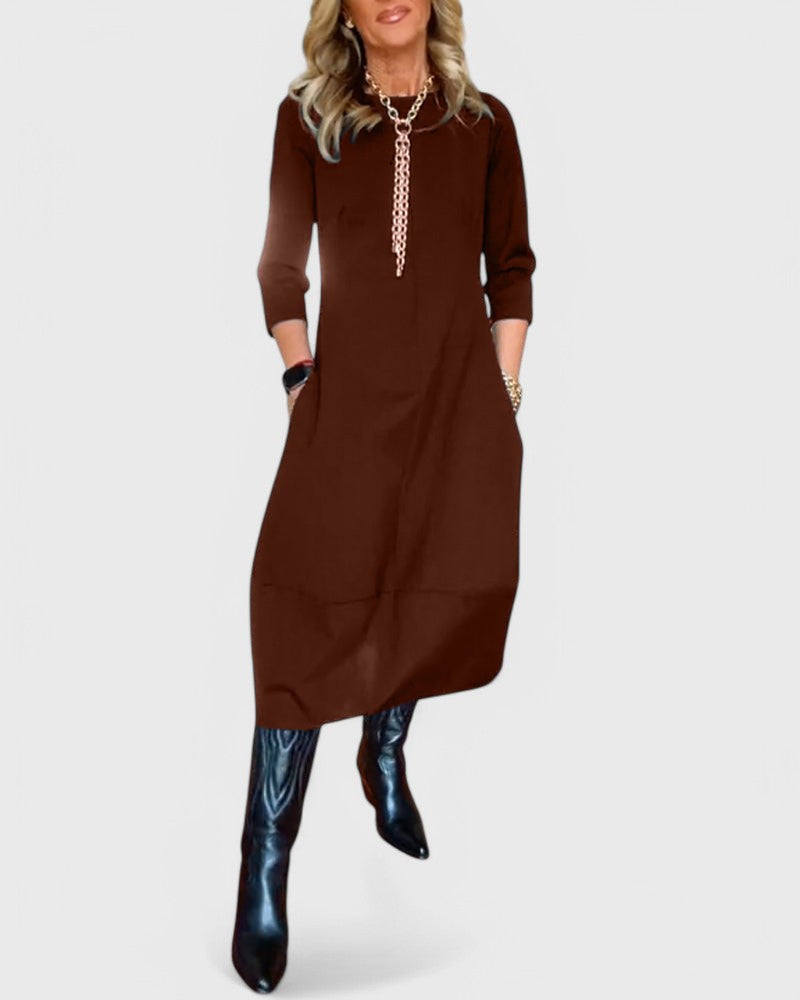 Sophia™ - Elegant Dress With Handmade Details