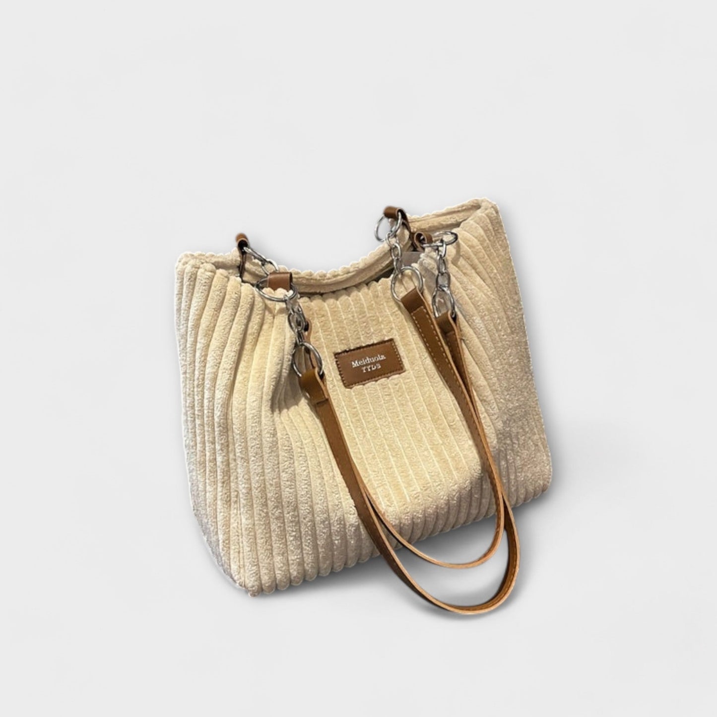 Layla™ - Elegant Corduroy Tote Bag