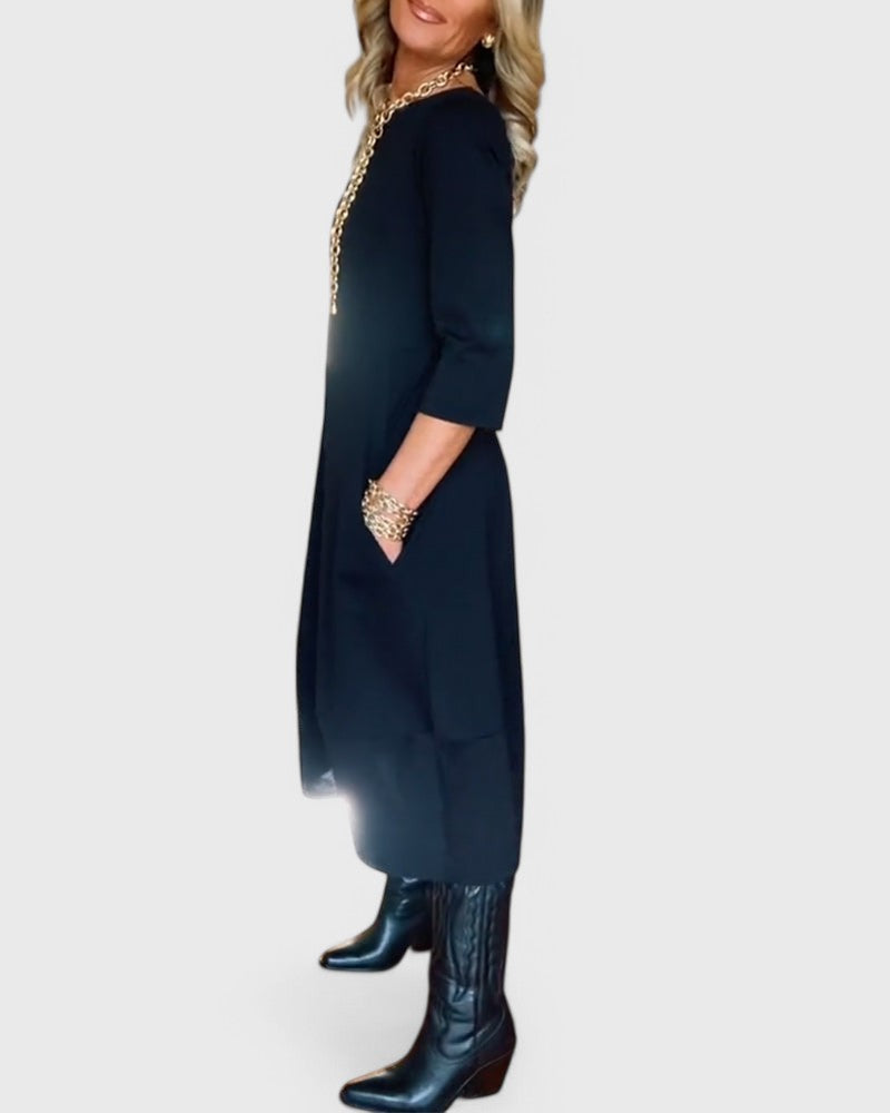 Sophia™ - Elegant Dress With Handmade Details