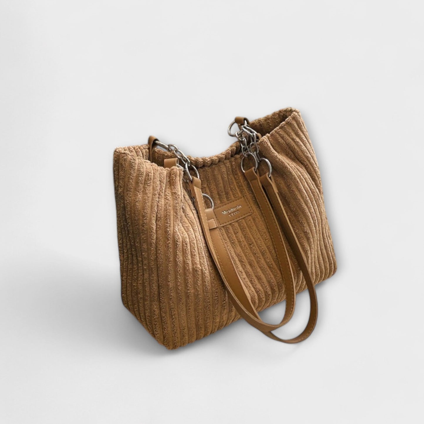 Layla™ - Elegant Corduroy Tote Bag