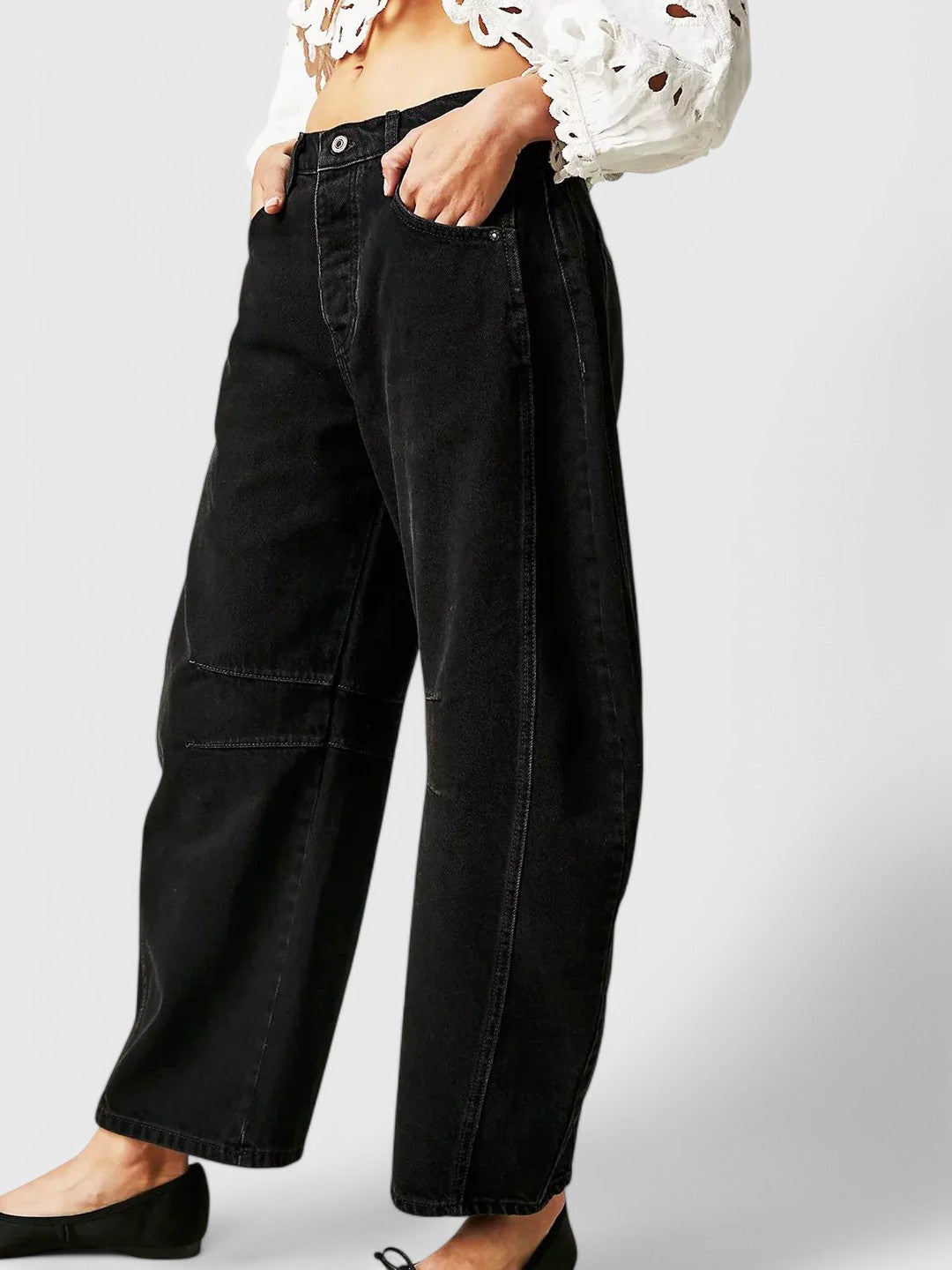 Ellie™ - Comfort Wide Leg Jeans