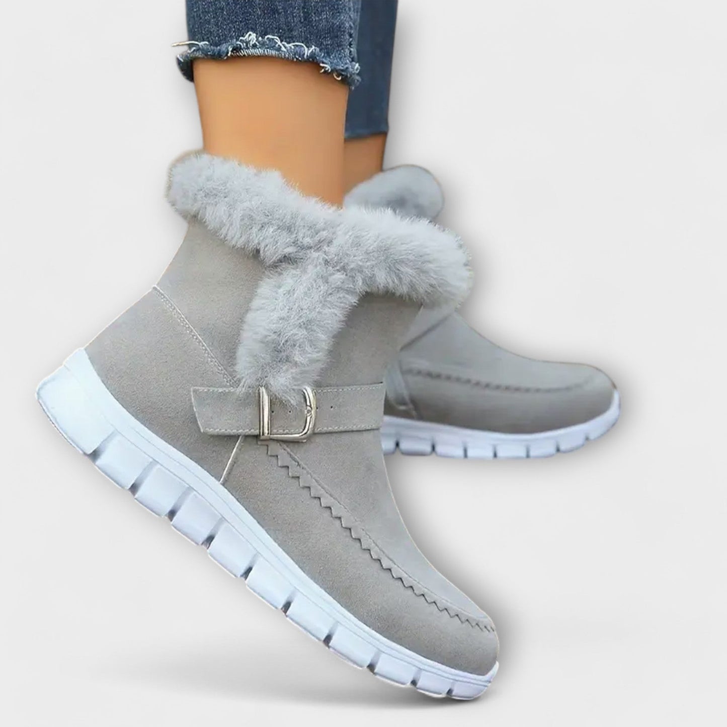 Warm lined Chelsea boots
