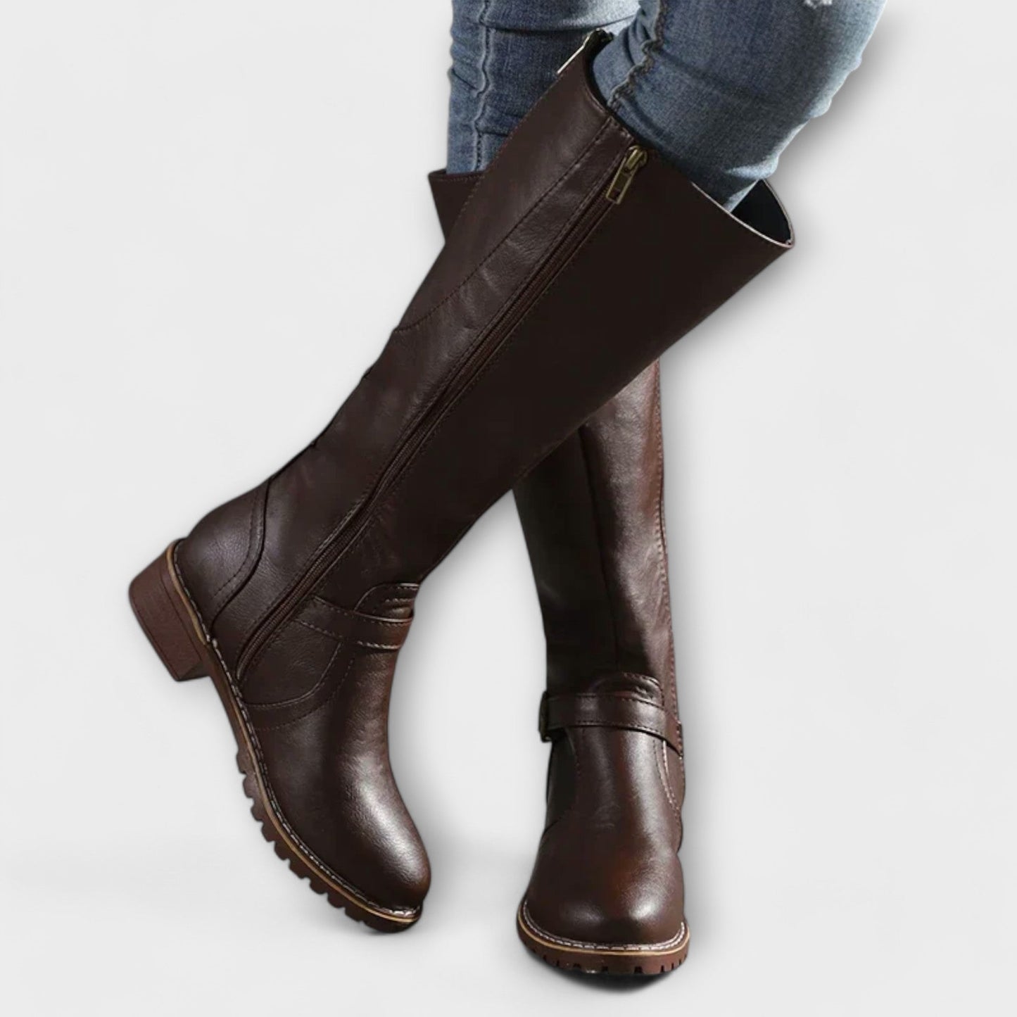 Elegant Leather Boots