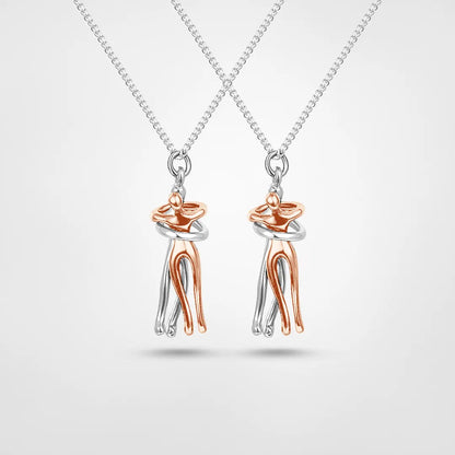 Couple - Hugging necklace