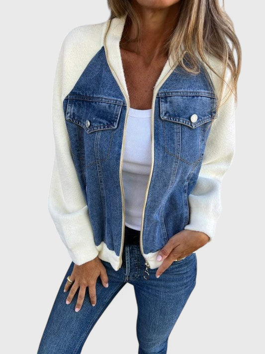 Zoe™ - Stylish Denim Jacket